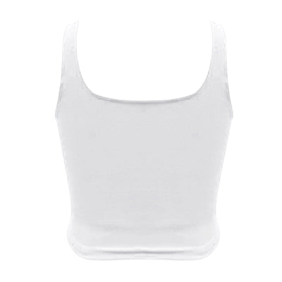 2025 New Fashion Women Sexy Crop Top Solid Color Camisoles Tank Tops Y2k Harajuku Ladies Casual Sleeveless Slim Camis Vest