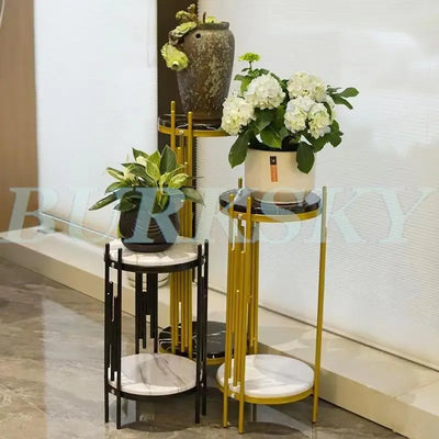 Plant Stand  Flower Stand 2 Tier Flower Shelf Planter Rack Storage Organizer Display Indoor Garden Balcony Storage Rack