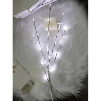 White Birch Branch Light