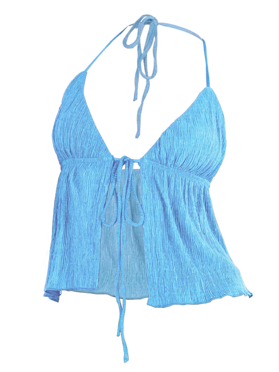 Halterneck Crop Top