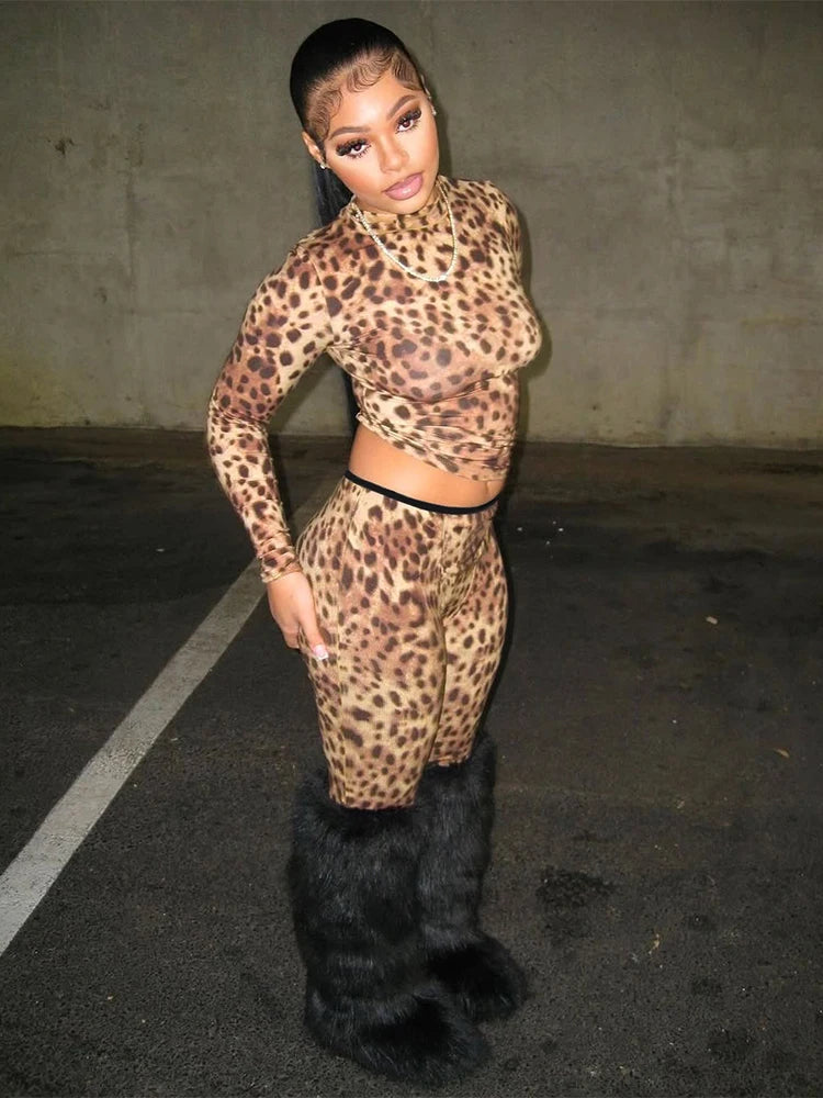 Leopard Print Set
