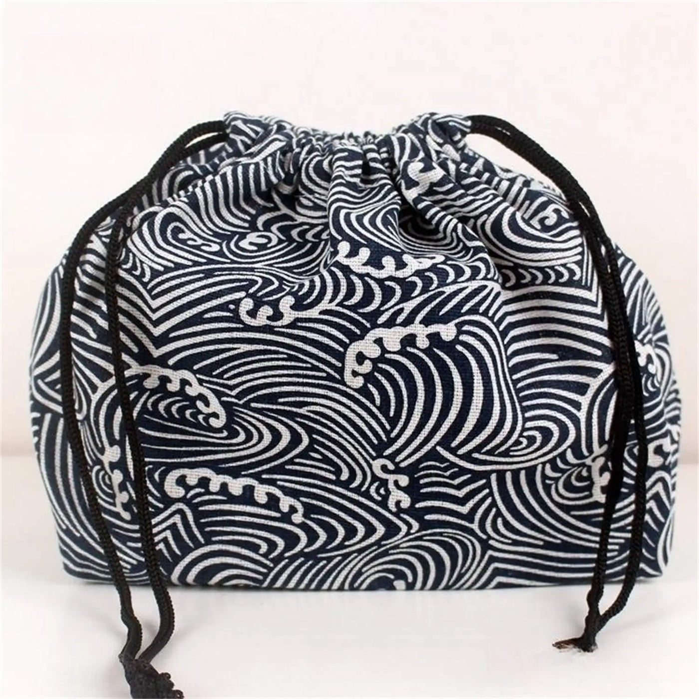 Lunch Bag Cat Polar Bear Lunch Box Drawstring Picnic Tote Eco Japanese Style Small Handbag Dinner Container Food Storage Bags