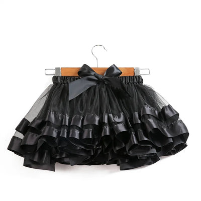 Baby Tutu Skirt Infant Girls Colorful Rainbow Tulle Skirt Princess Mini Dress Children Clothing Pettiskirt Toddler Cloth