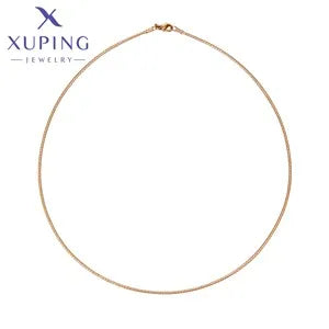 Xuping Jewelry New Arrival Trendy Fashion Серьги Light Gold Color Hoop Earrings for Women Girl Party Gift X001019741