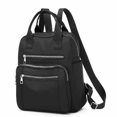 Women Backpack Travel Casual Waterproof Women's Shoulder Bags Female Large Capacity Oxford Rucksack Black Purse