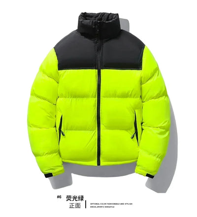 Jacket Male Overcoat Outwear Plus Size 4XL Winter Men Casual Windproof Padded Duck Down Parkas Coat Man Thick Stand Collar Parka