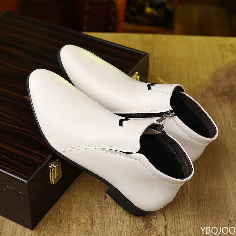 New spring Men Elegant minimalist comfortable Dress Shoes Men Formal Retro Fashionable versatile Pointed Toe Business Shoes