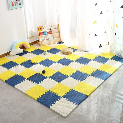 12Pcs EVA Foam Play Mat Carpets for Living Room Decoration for Baby Interlocking Foam Tile Puzzle Exercise Bedroom Decor Mat