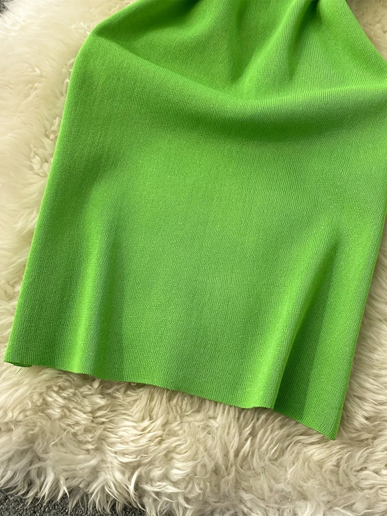 2026 Green Summer Letter Print Cami Dress Casual Sleeveless Bodycon Spaghetti Dress Women's Clothing Outfits Short Sundress