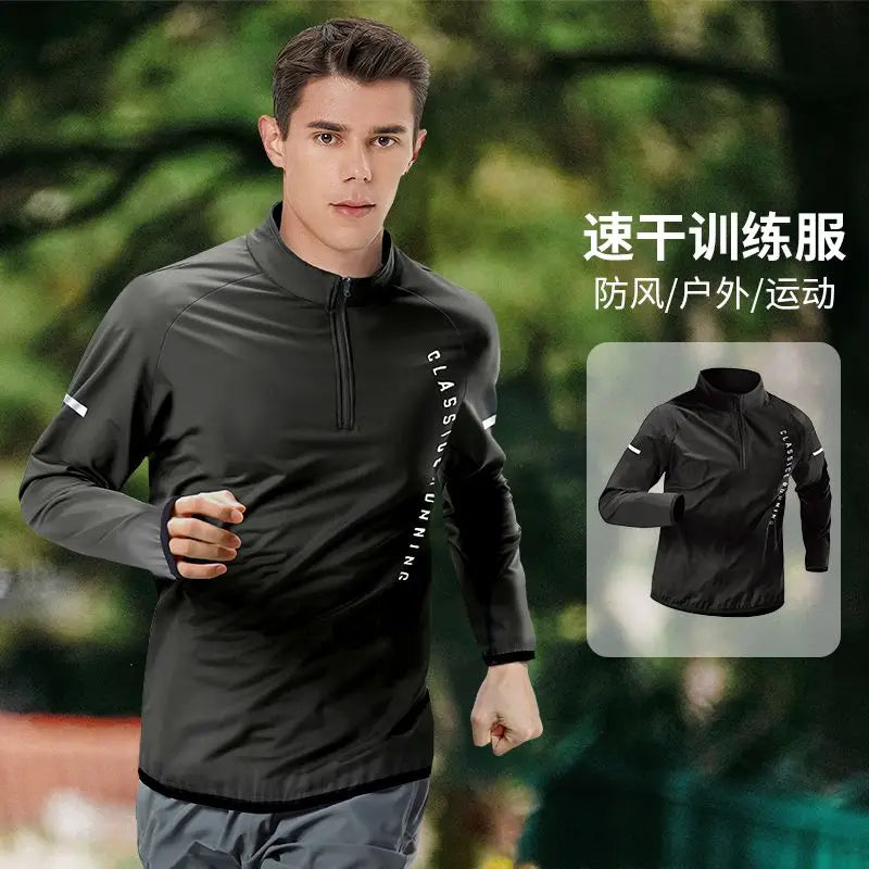 Couple Quick Dry Running Sets Outdoor Sports Tops & Pants Trendy Men's Tracksuits Breathable Windbreaker Shirts Training Clothes