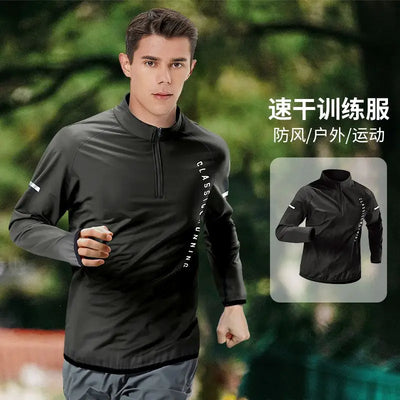 Couple Quick Dry Running Sets Outdoor Sports Tops & Pants Trendy Men's Tracksuits Breathable Windbreaker Shirts Training Clothes