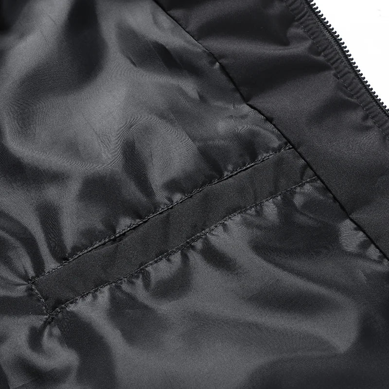 2024 Casual Autumn Winter Jacket Men Bomber Jacket Thicken Men Fashion Clothing Streetwear Cotton Padded Jacket Slim Fit Coat