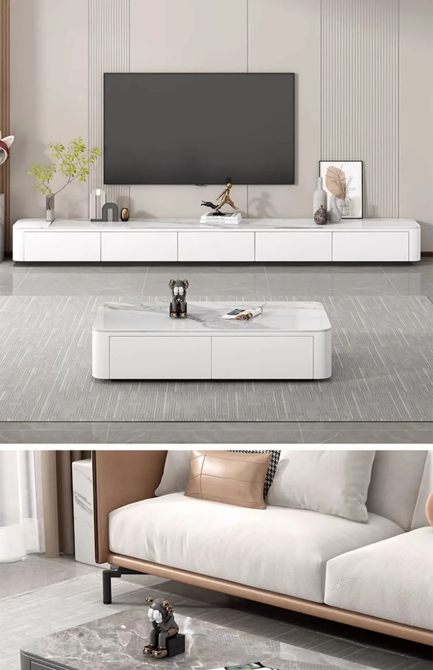 Living Room Cabinets Tv Stands Modern Salon Luxury Display Shelf White Dressers Tv Table Floor Muebles Entrance Hall Furniture