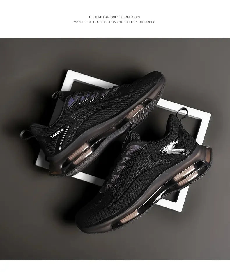 Sneakers Men New Fashionable Thick Soled Anti Slip Shock-absorbing Running Casual Sneakers Summer Mesh Shoes Zapatillas Hombre