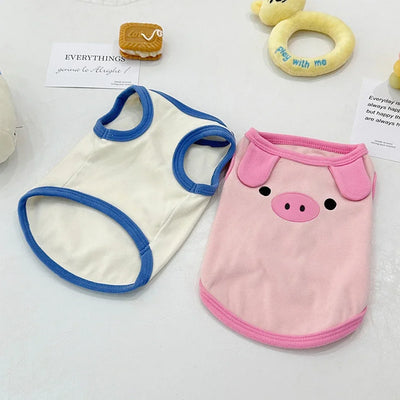 1.5-9kg Pet Clothes For Cats Small And Medium Dogs Cotton French Bulldog Vest Sweater Pajamas Warm Soft Winter Cat Puppy Coat