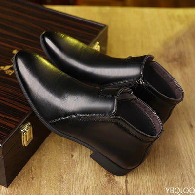 New spring Men Elegant minimalist comfortable Dress Shoes Men Formal Retro Fashionable versatile Pointed Toe Business Shoes
