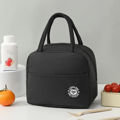 Portable Thermal Lunch Bag Girls Food Box Durable Waterproof Office Cooler Lunch Box Ice Insulated Case Picnic Camping Ins Bag