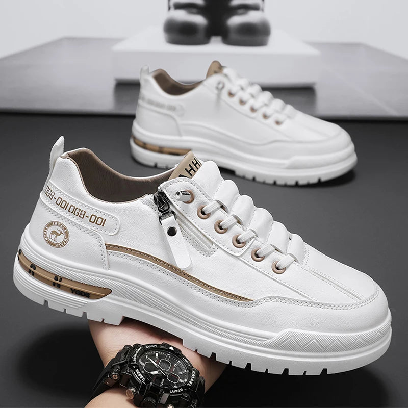 CYYTL Mens Shoes Casual Sneakers Leather Skateboard Summer Luxury Outdoor Hiking Designer Sports Tennis Running Platform Loafers