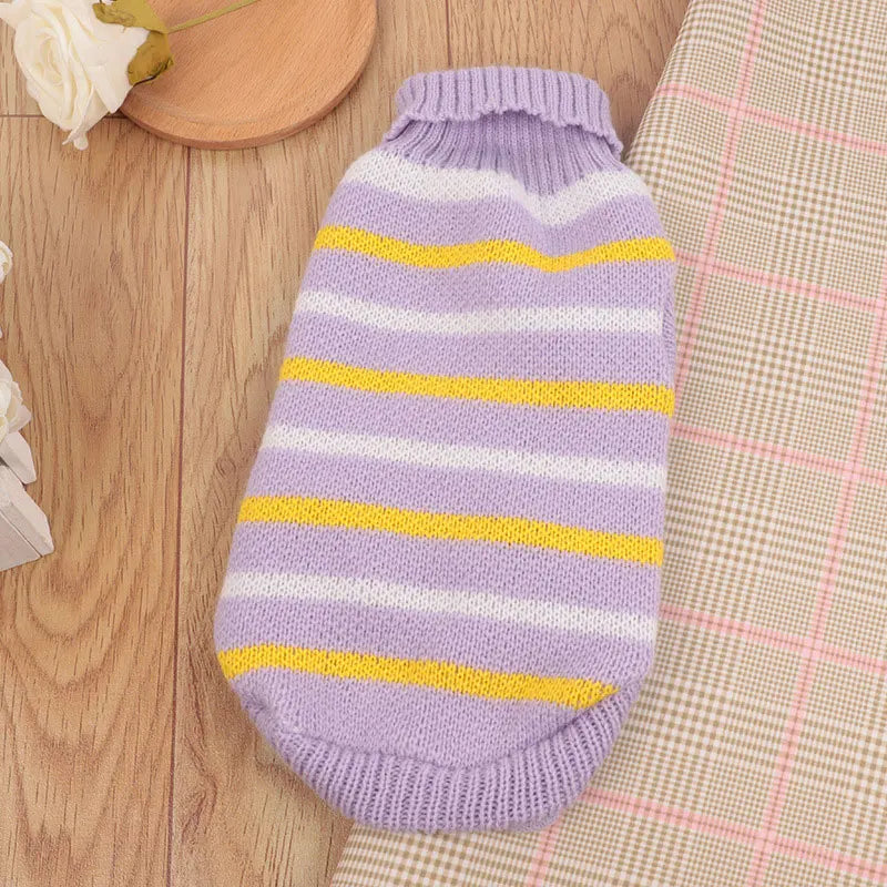 Cat Clothes Gatos Sweater Pet Dog Clothing for Small Medium Puppy  Dogs Cats Winter Warm Coat Teddy Pug  Jacket Soft Vest New