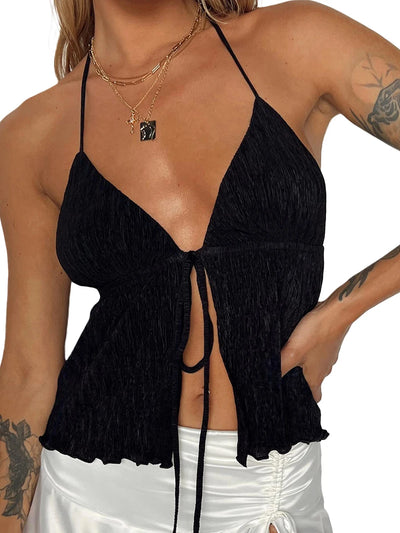 Halterneck Crop Top