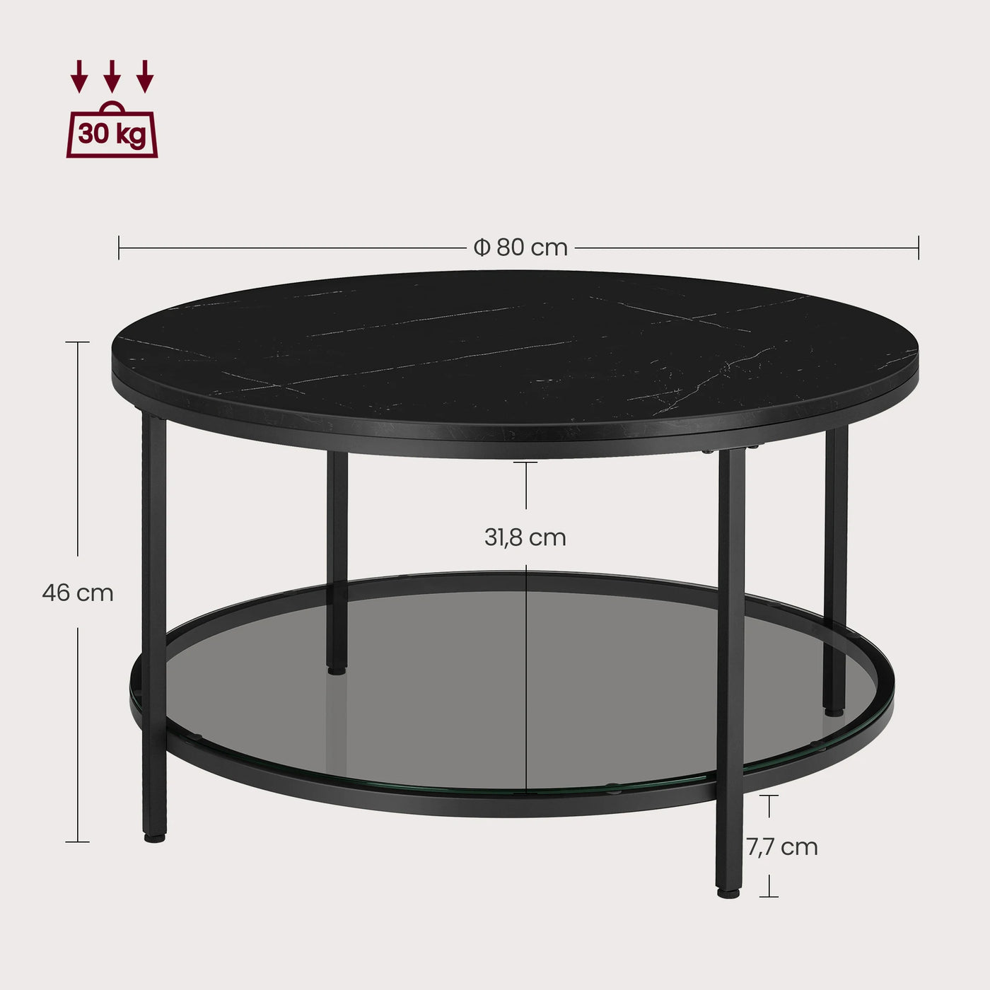 Coffee table living room table sofa table for living room with glass top