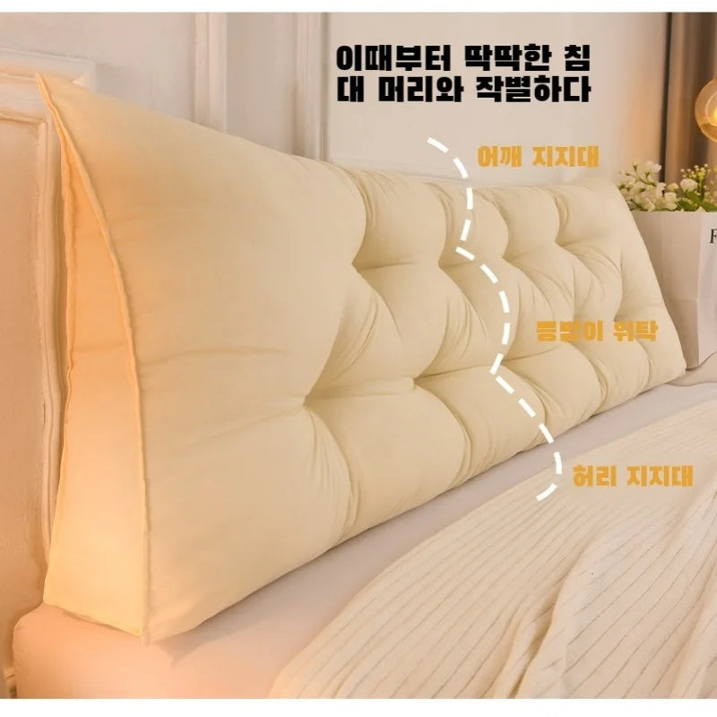 Bedroom Sofa Bedside Cushions Thickened Triangle Soft Bedside Backrest Bay Window Double Bed Pillow Cushions Tatami Triangle