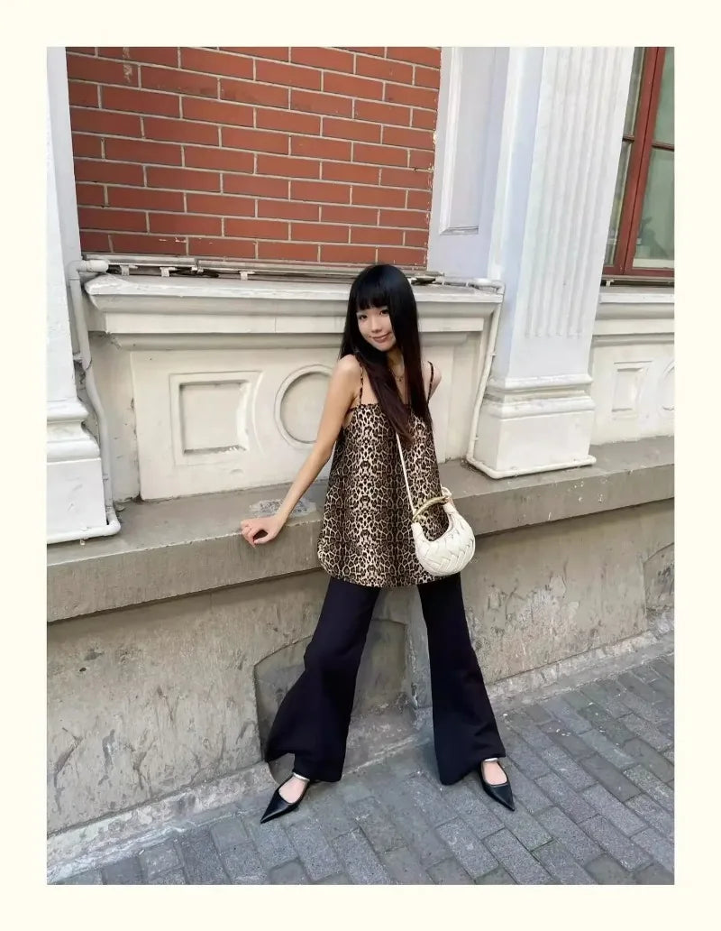 Chunky Pointed Toe Slippers Women Metal Buckle Retro Slides Female Comfy Fashion Low Heel Sandals Designer Mules Pumps Women
