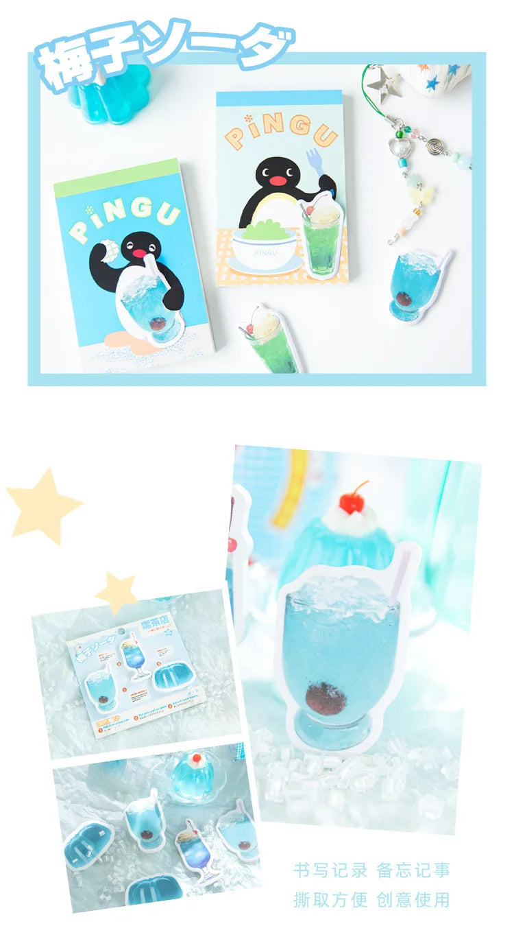 90pcs Cute Memo Pad  Set Welcome To The Teahouse Series  Memo Pad  Kawaii Stationery