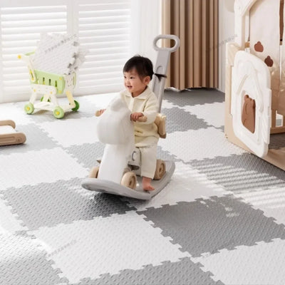 12Pcs EVA Foam Play Mat Carpets for Living Room Decoration for Baby Interlocking Foam Tile Puzzle Exercise Bedroom Decor Mat