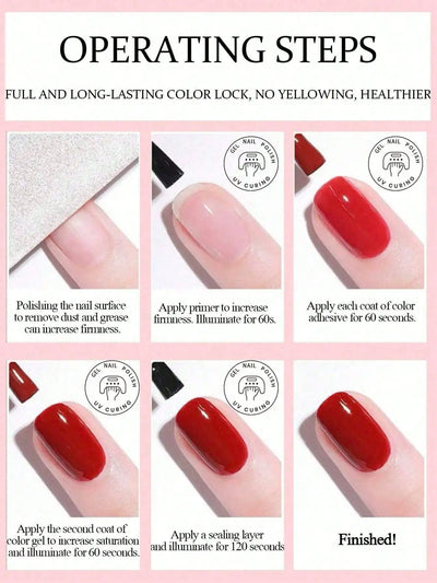 1Pc 15ML White Gel Pure Nail Polish Gel Nail Add Semi-Permanent Soak Off UV LED Construction Gel Varnish