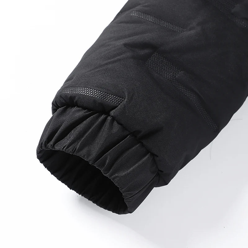 2024 Casual Autumn Winter Jacket Men Bomber Jacket Thicken Men Fashion Clothing Streetwear Cotton Padded Jacket Slim Fit Coat