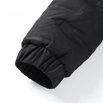 2024 Casual Autumn Winter Jacket Men Bomber Jacket Thicken Men Fashion Clothing Streetwear Cotton Padded Jacket Slim Fit Coat