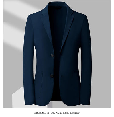 2024 Summer New Casual Sunscreen Small Suit Top for Men, Thin Ice Silk Sunscreen Quality, Fashionable and Versatile Suit Top
