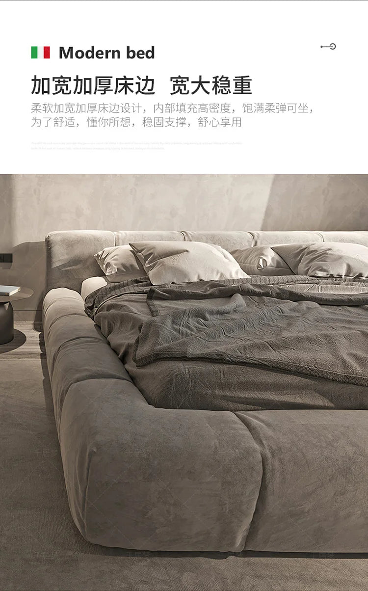 European Fashionable Bed Frame Confortable Ltalian Style Quality Wedding Bed Designer Create Twin Cama De Casal Beds Furniture