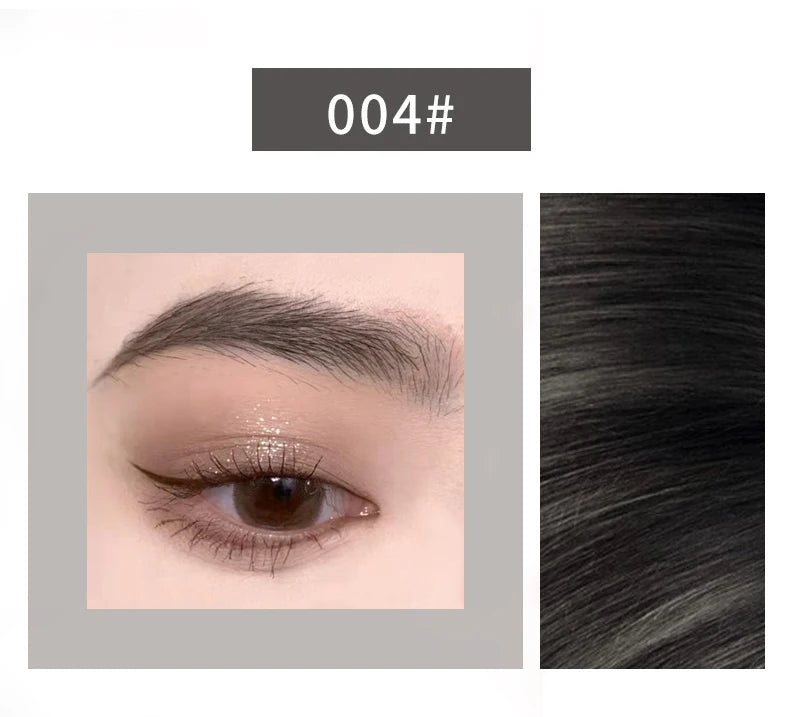 2 In1 Fine Triangle Eyebrow Pencil Eyebrow Brush Long Lasting Waterproof Sweatproof Ultra Precise Brow Definer Eye Brow Makeup