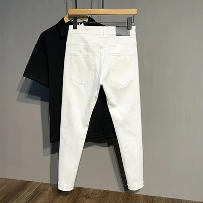 White Ripped Jeans