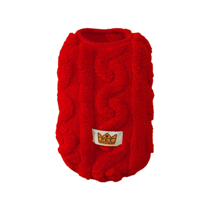 Cat Fleece Sweatshirt Autumn Winter Warm Clothes For Small Medium Dogs Cats Kitten Outdoor Jacket Coat Pet Chihuahua Sweater