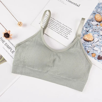 Women Seamless Bra Beautiful Back Sport Underwear Elastic Fitness Crop Top Yoga Vest Breathable Athletic BrassiereCasul Wear