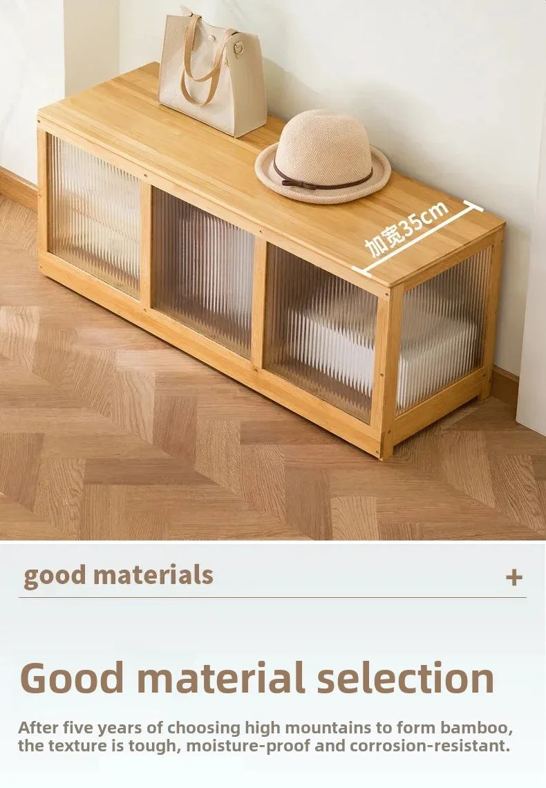 Multi-functional Bay Window Storage Cabinet Bedroom Balcony Low Cabinet Flip Long Tatami Storage Furniture Versatile Organizer