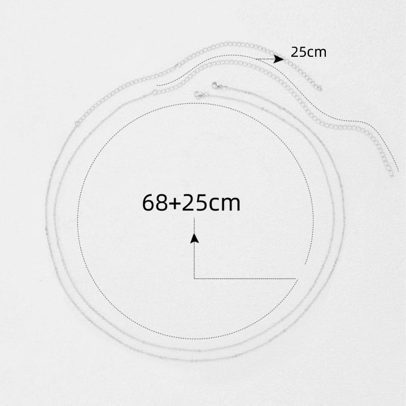Loe| New Trendy Waist Belly Chain for Women Summer Beach Sexy Simple Body Chain Vacation Jewelry Accessories Punk
