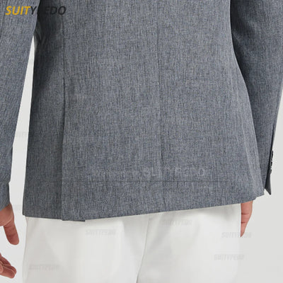 Fashion Men Suit 1 Piece Formal Banquet Slim Fit Blazer Wedding Party Groomsman High Quality Jacket Homecoming Classic Costumes