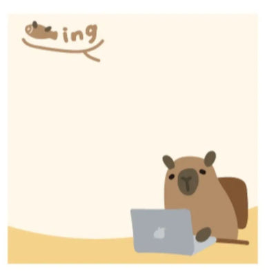 Cute Capybara Pencil Case for Boy Girl Large Storage Pencil Box School Accessories