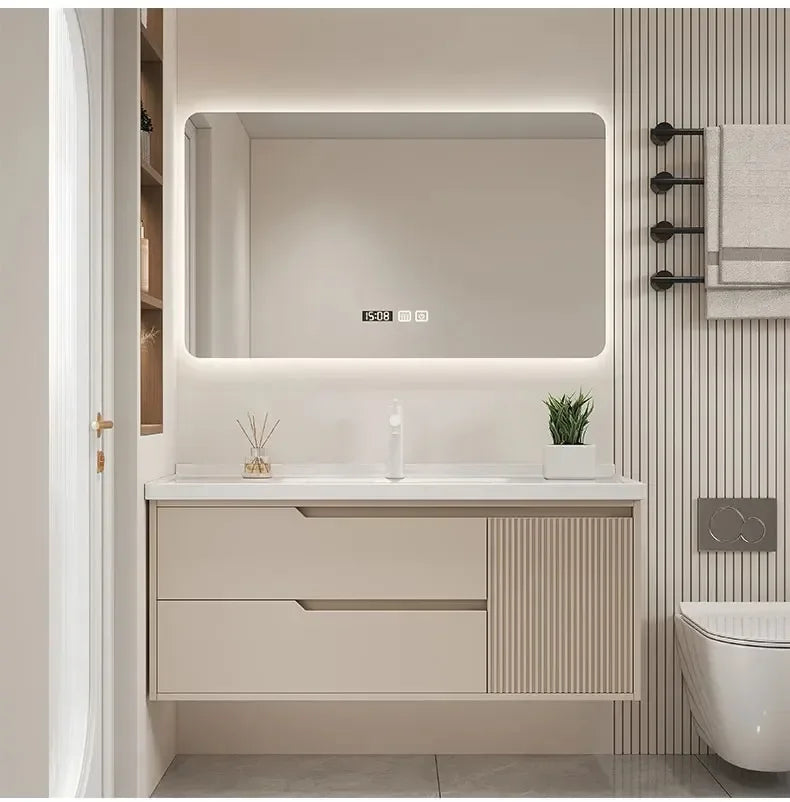 Furniture Basin Combination Bathroom Cabinet Modern Sink Washbasin Minimalist Bathroom Cabinet Washbasin Home Furniture