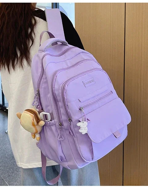 Women Backpack Boys Girls School Backpack for Teenage Youth Girls Kawaii Student Kids Rucksack Laptop Books Bag Bolsas Mochila