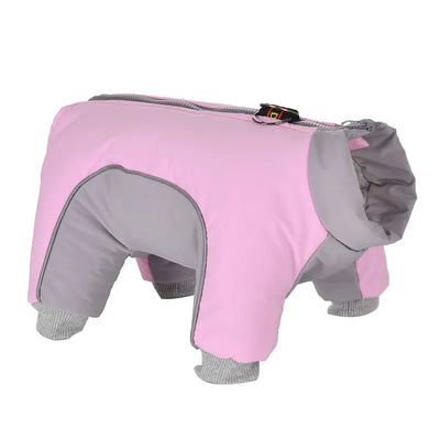 Pet Dog Cozy Clothes For Small Medium Dogs Cats Winter Windproof Puppy Reflective Cozy Jacket Coat Bulldog French Pug Jumpsuit