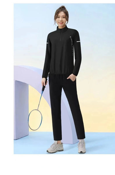 Couple Quick Dry Running Sets Outdoor Sports Tops & Pants Trendy Men's Tracksuits Breathable Windbreaker Shirts Training Clothes