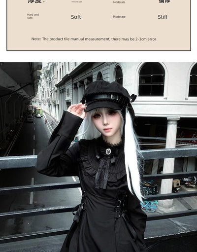 Y2g Punk Subculture Niche Design Painter Cap Children's Autumn and Winter Sweet All-Match Make Your Face Look Smaller Beret Fashion