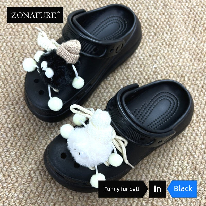 [Shoes Not Included] Hole Shoes Accessories Shoe Ornament Shoe Buckle Decorative Dopamine Y2g Accessory Baroque Suit