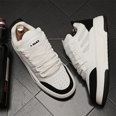 Luxury Designer Fashion New Men's Yellow Rose Red Platform Comfort Casual Board Shoes Flats Male Sports Walking Sneaker