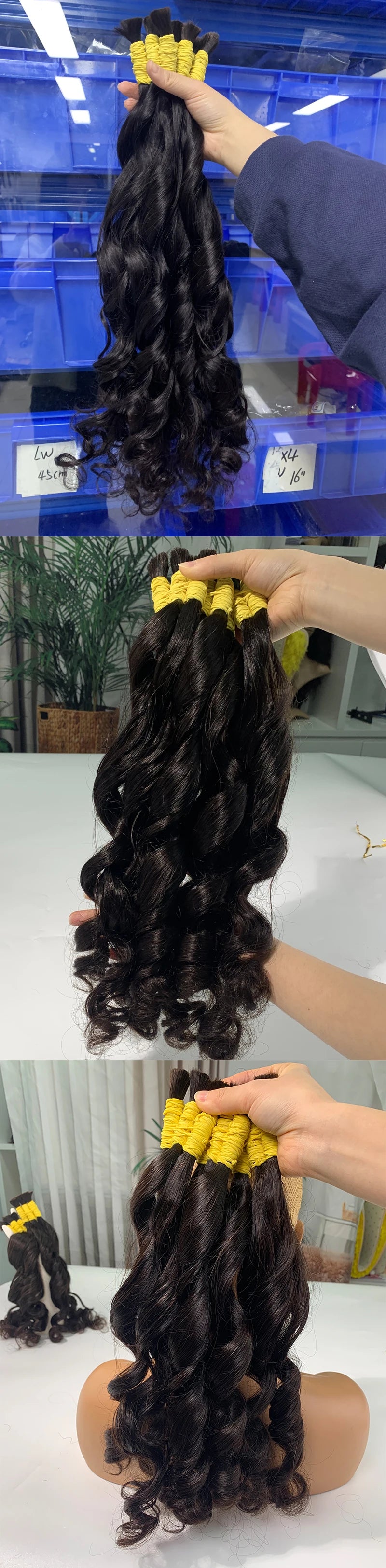 100% Unprocessed Malaysian Remy Human Hair Weave Extensions Wet and Wavy Hair Bundles cheveux humain 12A Water Wave Bundle Deals
